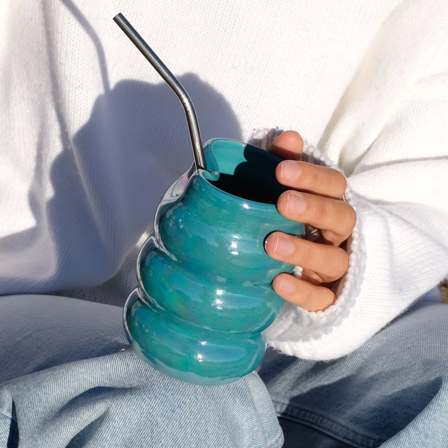 Cocktail Cup - Turquoise, 320ml