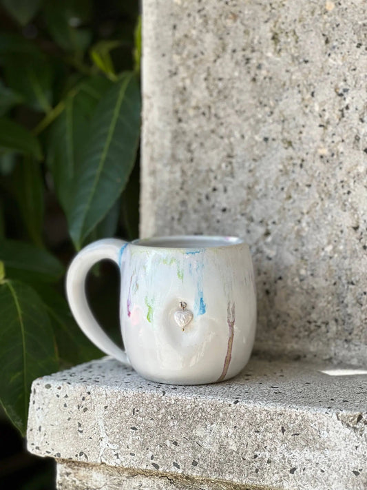 Mug with pearl 400ml