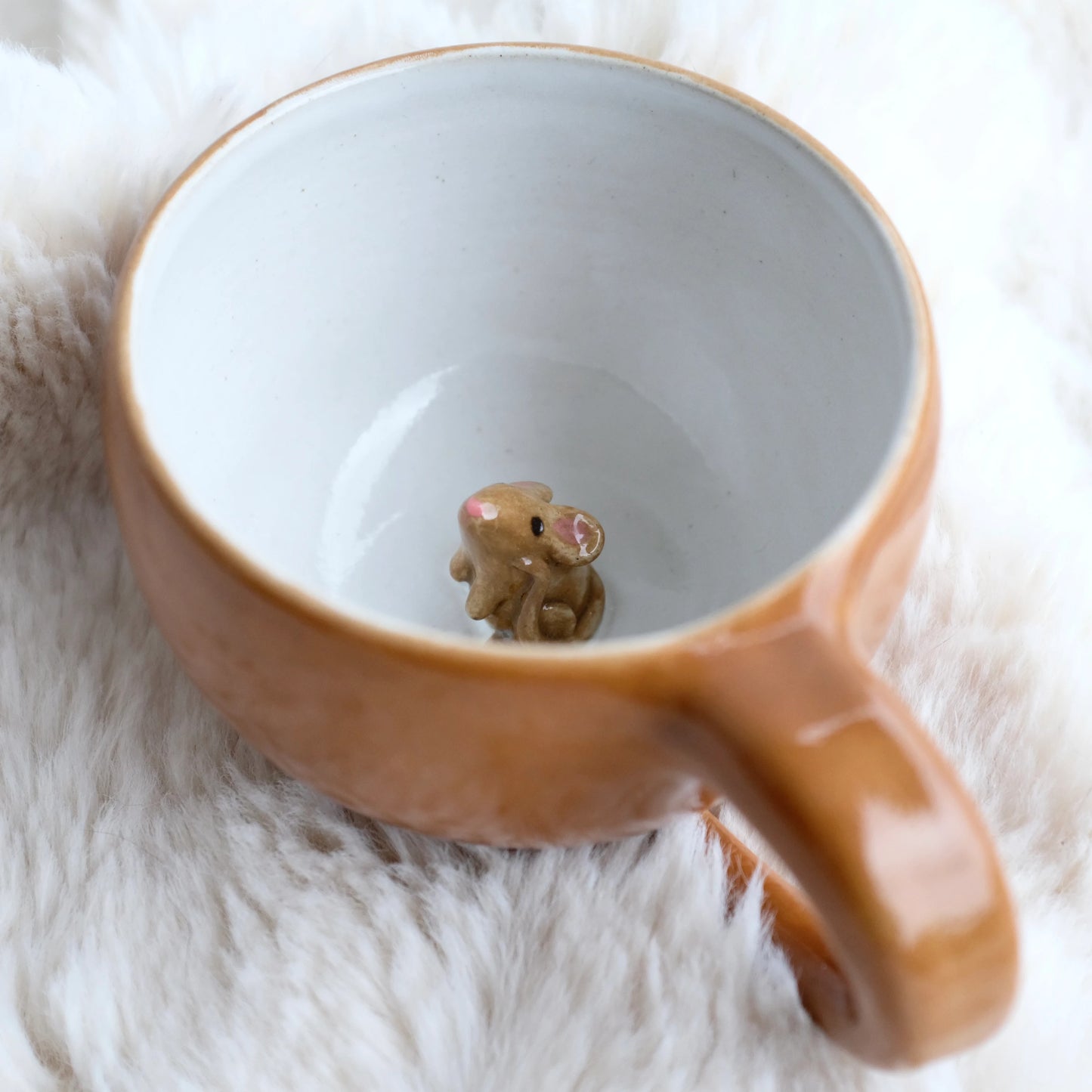 Peeking Mouse Mug, 330 ml